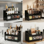 Counter Spice Holder with Knife & Tool Hooks - Image 10