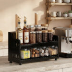 Counter Spice Holder with Knife & Tool Hooks - Image 2
