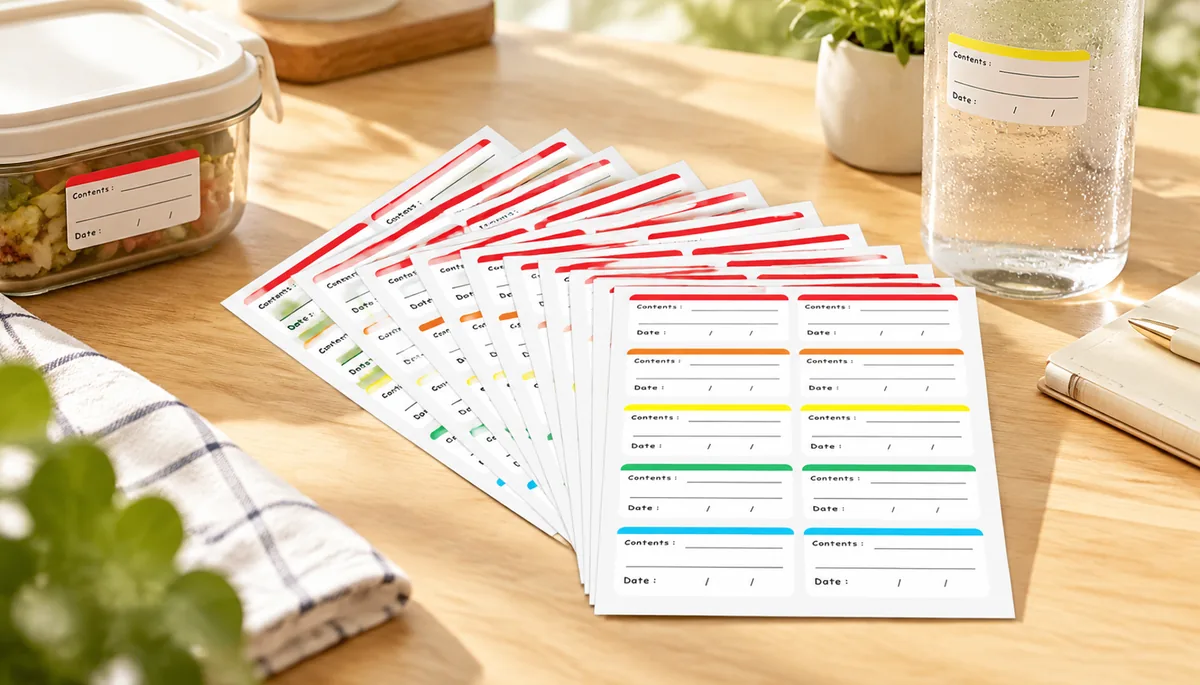 removable waterproof labels