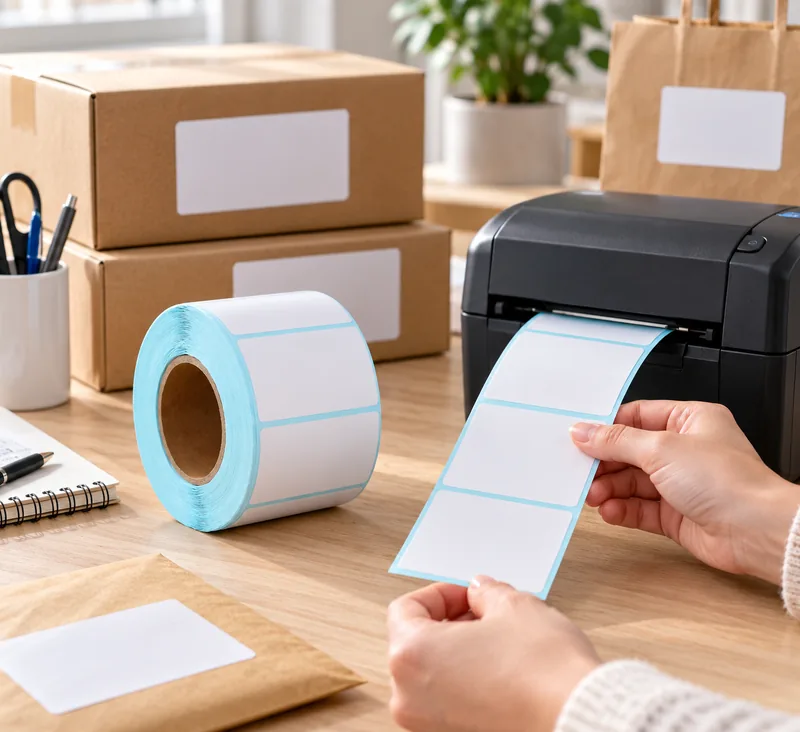 Lifestyle context: What Are Shipping Thermal Labels? in everyday use